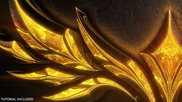 Shining Gold Cinematic Logo and Titles Epic Reveal - 4
